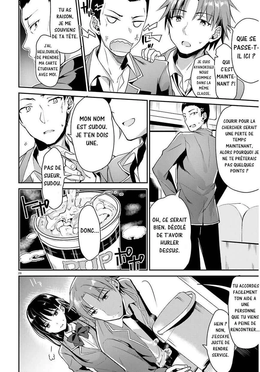 Classroom of the Elite Chapitre 1: Salle 1 - Page 35