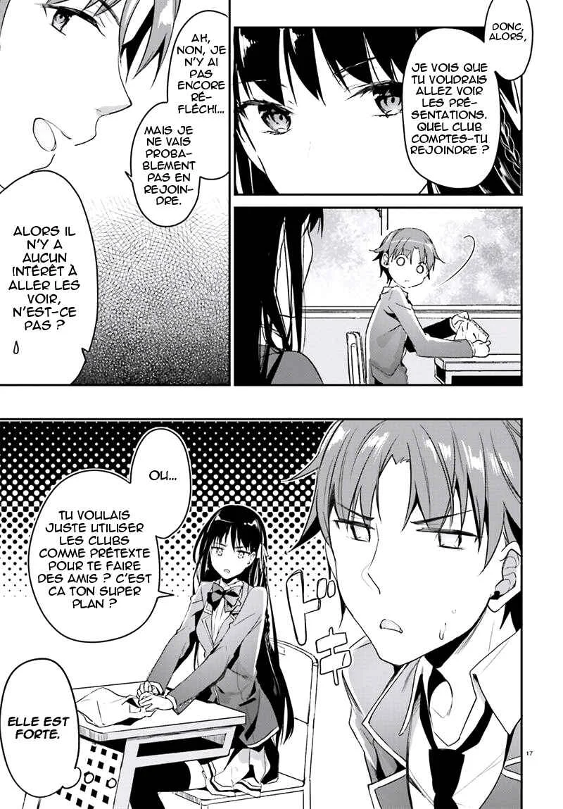Classroom of the Elite Chapitre 2: Salle 2 - Page 19