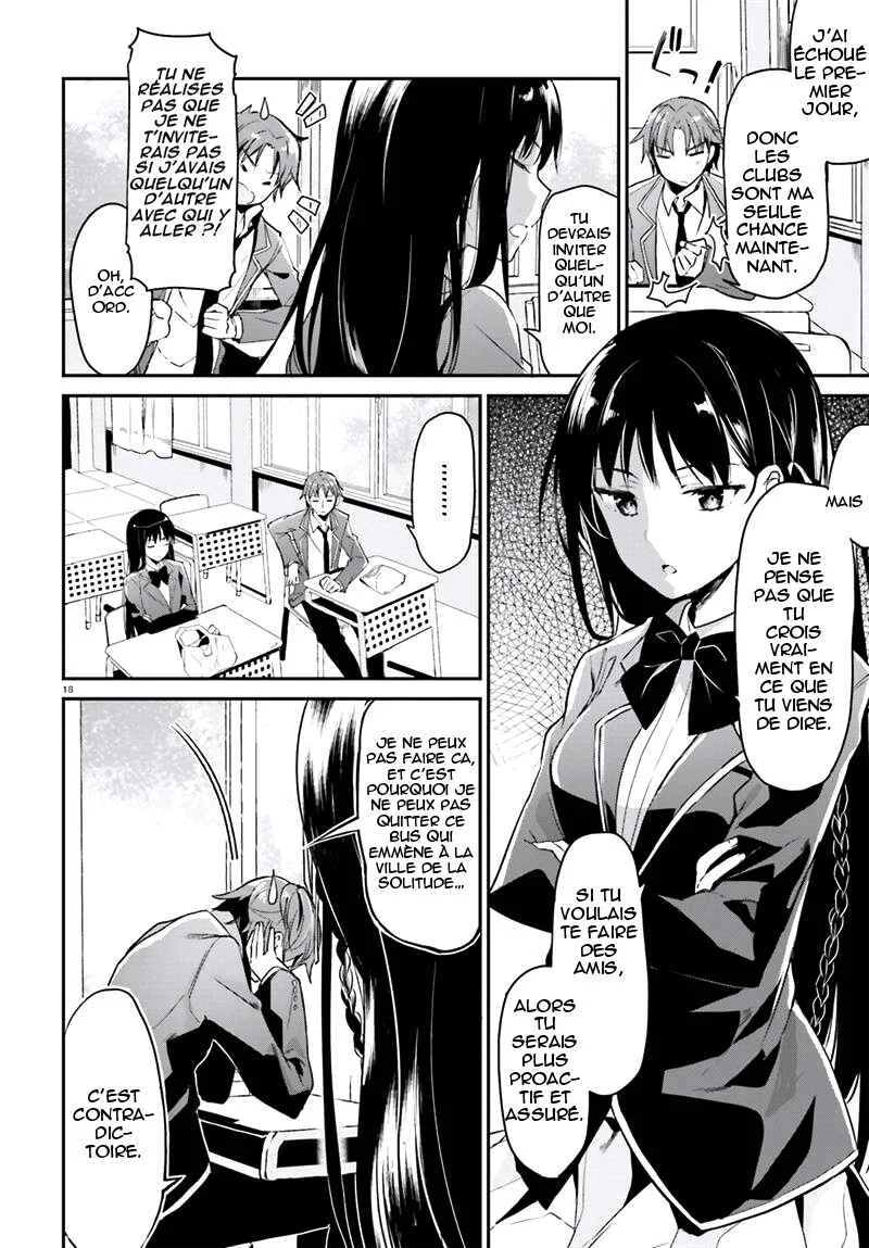 Classroom of the Elite Chapitre 2: Salle 2 - Page 20