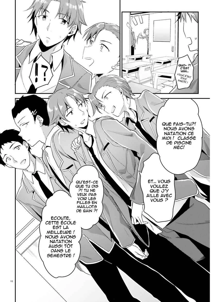 Classroom of the Elite Chapitre 3: Salle 3 - Page 20