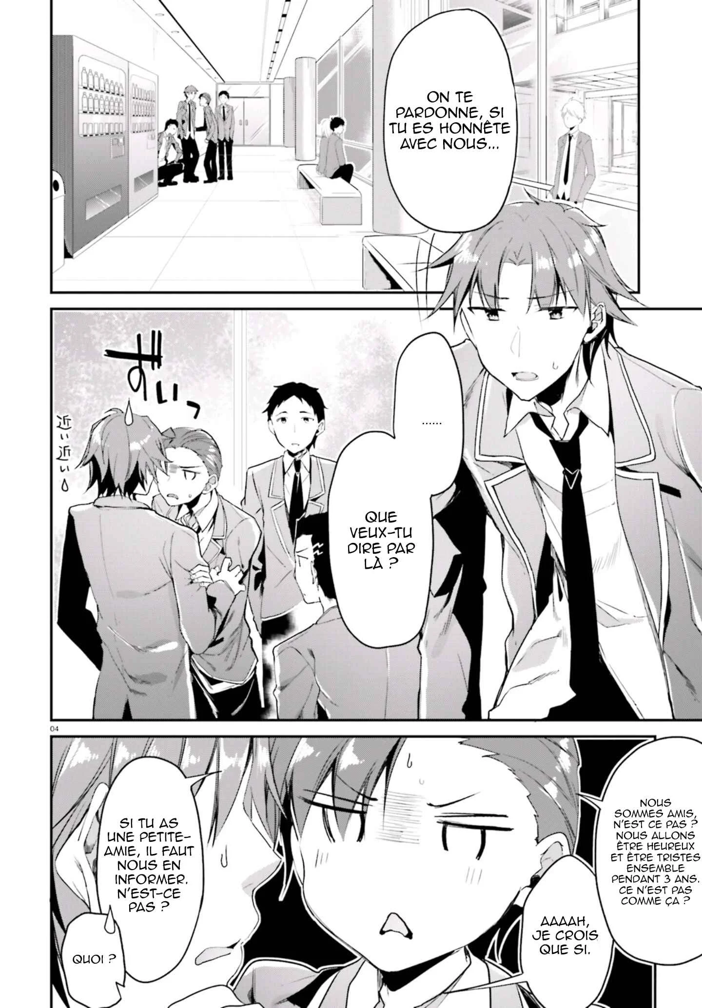 Classroom of the Elite Chapitre 4: Salle 4 - Page 8