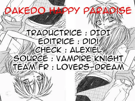 Dakedo Happy Paradise Chapitre 2 - Page 1