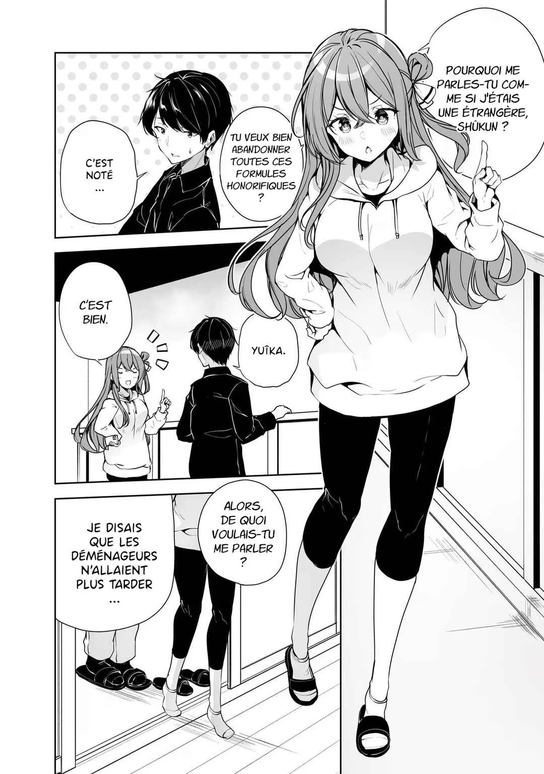 Danshi dato Omotteita Osananajimi tono Shinkon Seikatsu ga Umaku Ikisugiru Ken ni Tsuite Chapitre 2 - Page 4