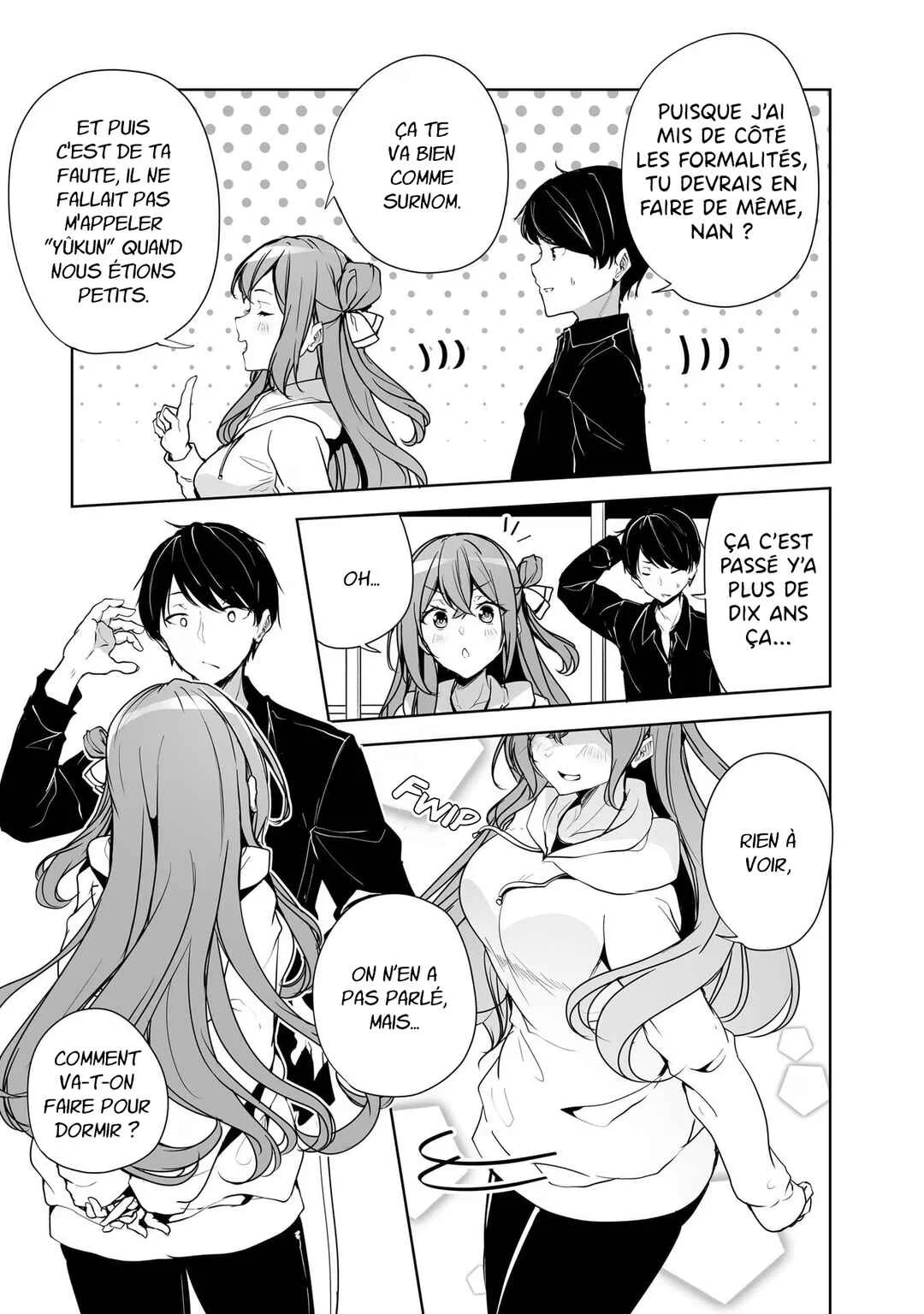 Danshi dato Omotteita Osananajimi tono Shinkon Seikatsu ga Umaku Ikisugiru Ken ni Tsuite Chapitre 2 - Page 5