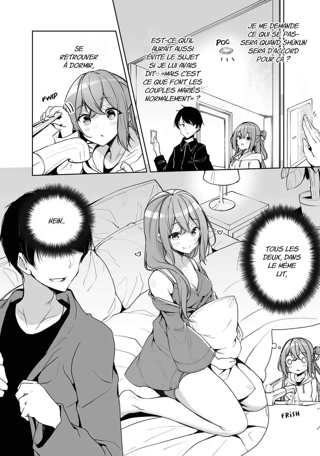 Danshi dato Omotteita Osananajimi tono Shinkon Seikatsu ga Umaku Ikisugiru Ken ni Tsuite Chapitre 2 - Page 8