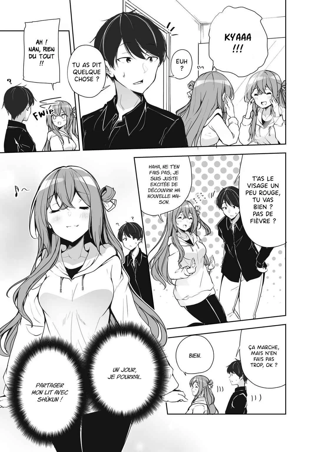 Danshi dato Omotteita Osananajimi tono Shinkon Seikatsu ga Umaku Ikisugiru Ken ni Tsuite Chapitre 2 - Page 9