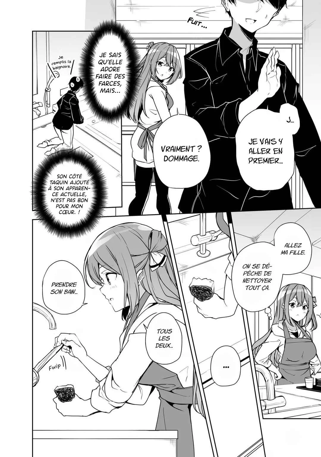 Danshi dato Omotteita Osananajimi tono Shinkon Seikatsu ga Umaku Ikisugiru Ken ni Tsuite Chapitre 2 - Page 18
