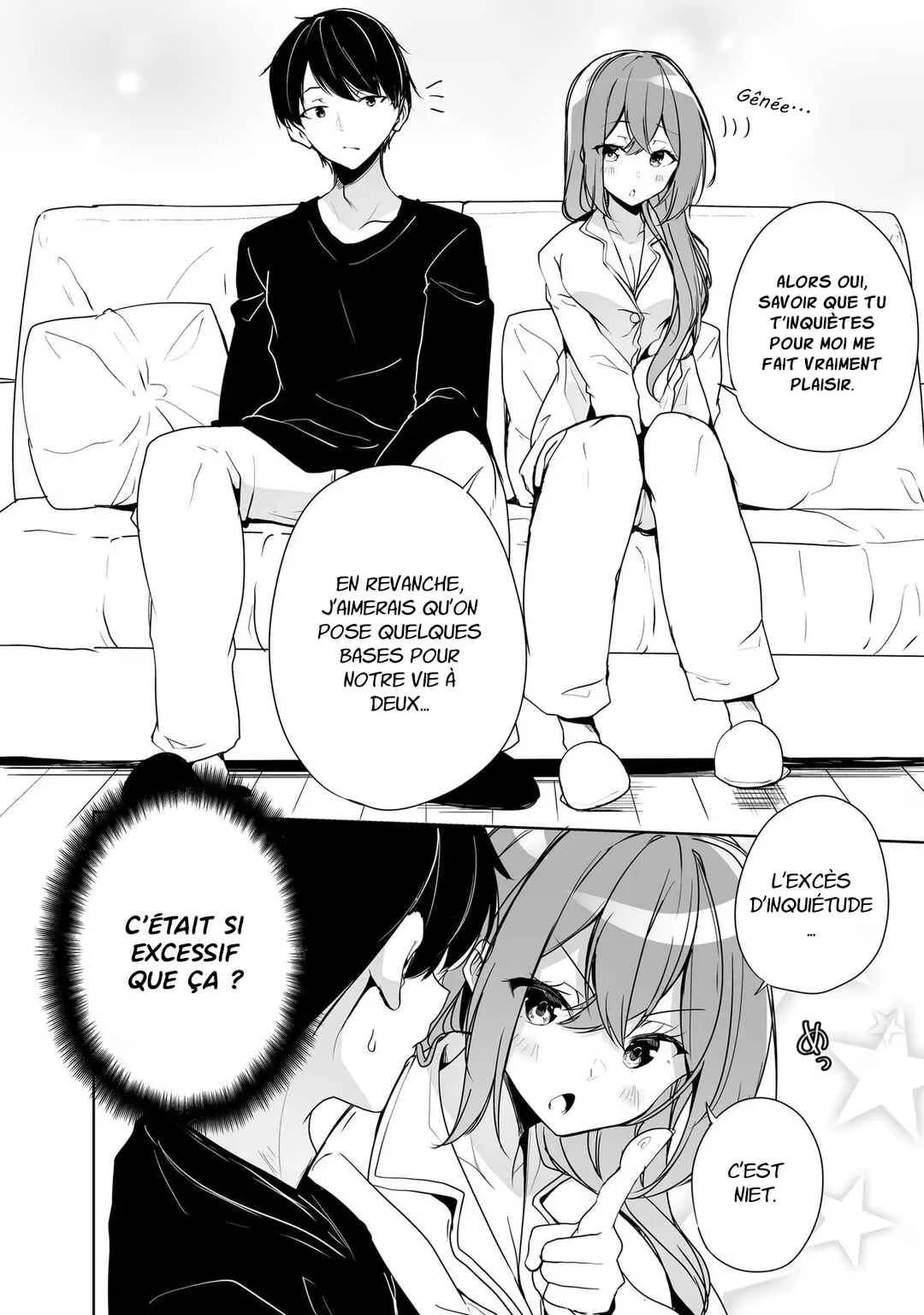 Danshi dato Omotteita Osananajimi tono Shinkon Seikatsu ga Umaku Ikisugiru Ken ni Tsuite Chapitre 2 - Page 22