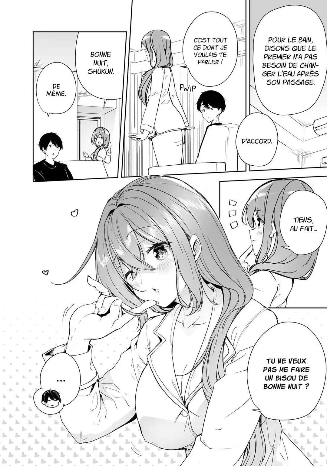 Danshi dato Omotteita Osananajimi tono Shinkon Seikatsu ga Umaku Ikisugiru Ken ni Tsuite Chapitre 2 - Page 24