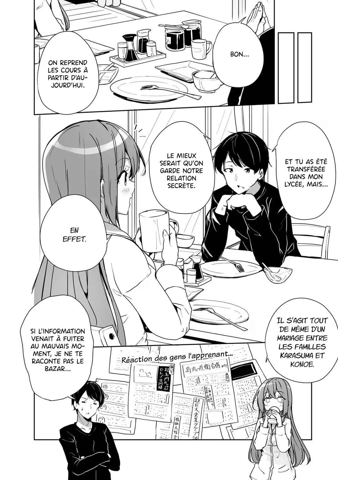 Danshi dato Omotteita Osananajimi tono Shinkon Seikatsu ga Umaku Ikisugiru Ken ni Tsuite Chapitre 3 - Page 4