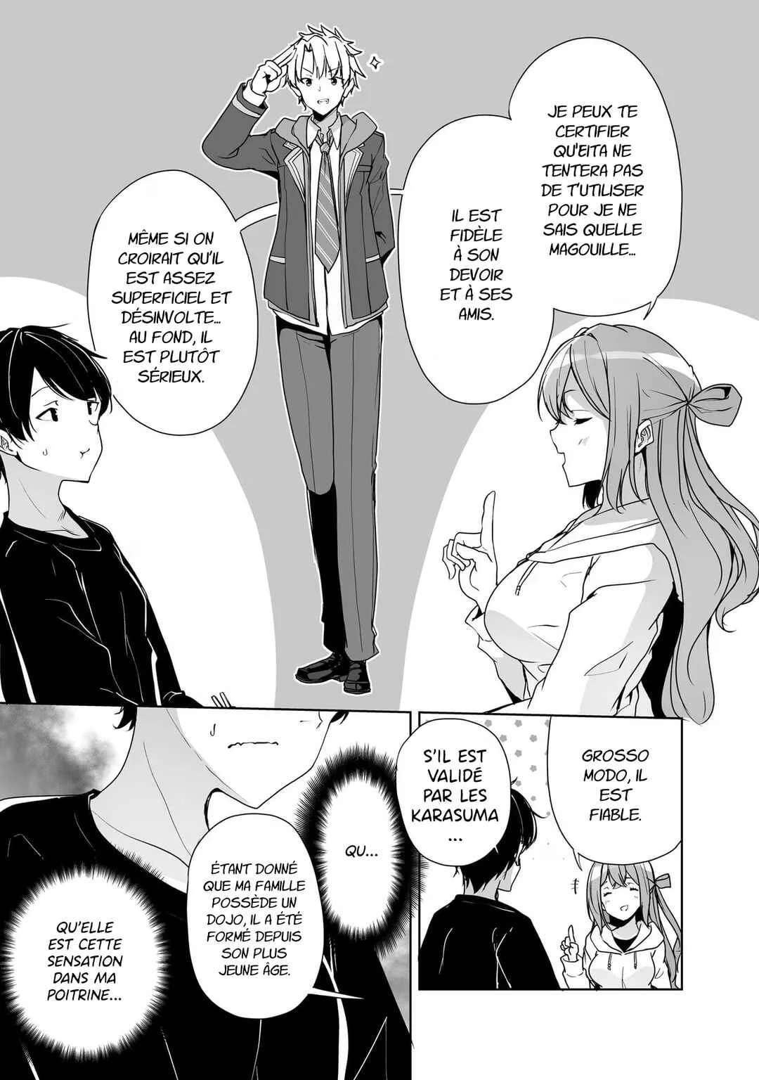 Danshi dato Omotteita Osananajimi tono Shinkon Seikatsu ga Umaku Ikisugiru Ken ni Tsuite Chapitre 3 - Page 23