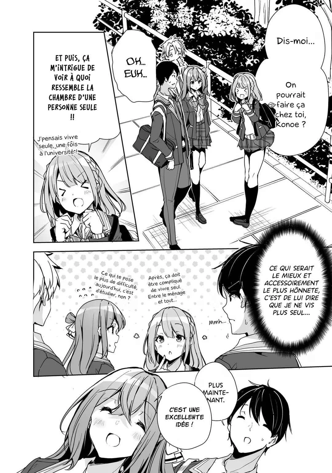 Danshi dato Omotteita Osananajimi tono Shinkon Seikatsu ga Umaku Ikisugiru Ken ni Tsuite Chapitre 3 - Page 36
