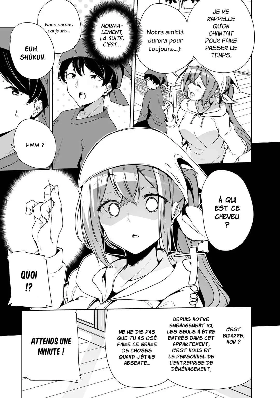 Danshi dato Omotteita Osananajimi tono Shinkon Seikatsu ga Umaku Ikisugiru Ken ni Tsuite Chapitre 4 - Page 6