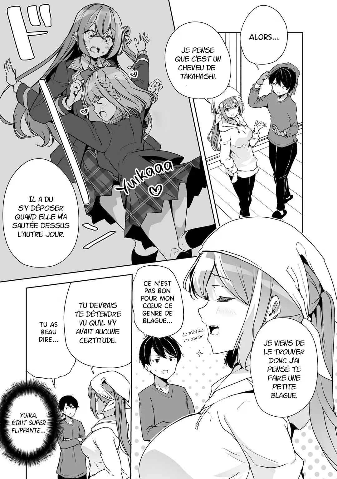 Danshi dato Omotteita Osananajimi tono Shinkon Seikatsu ga Umaku Ikisugiru Ken ni Tsuite Chapitre 4 - Page 8