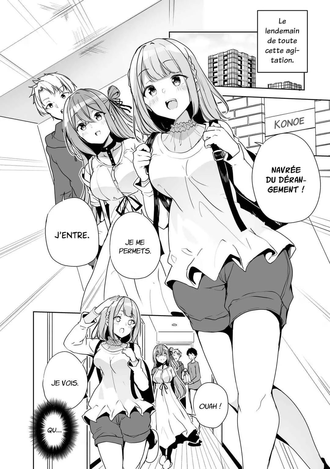 Danshi dato Omotteita Osananajimi tono Shinkon Seikatsu ga Umaku Ikisugiru Ken ni Tsuite Chapitre 4 - Page 11