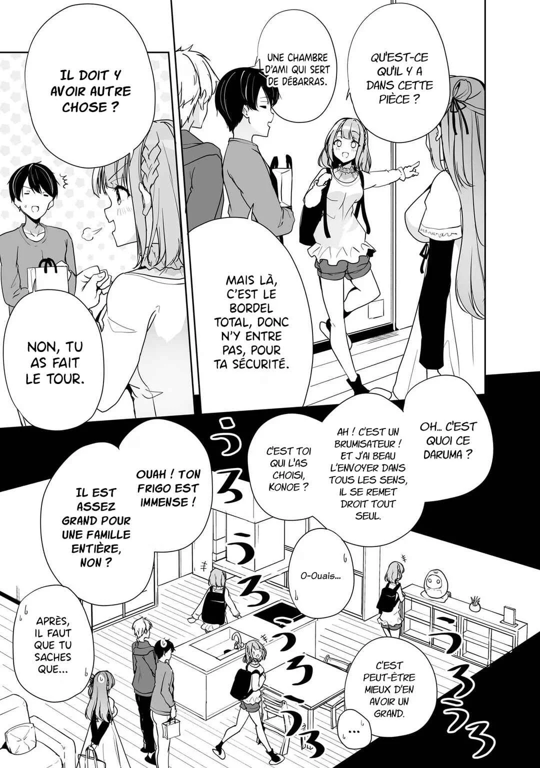 Danshi dato Omotteita Osananajimi tono Shinkon Seikatsu ga Umaku Ikisugiru Ken ni Tsuite Chapitre 4 - Page 12