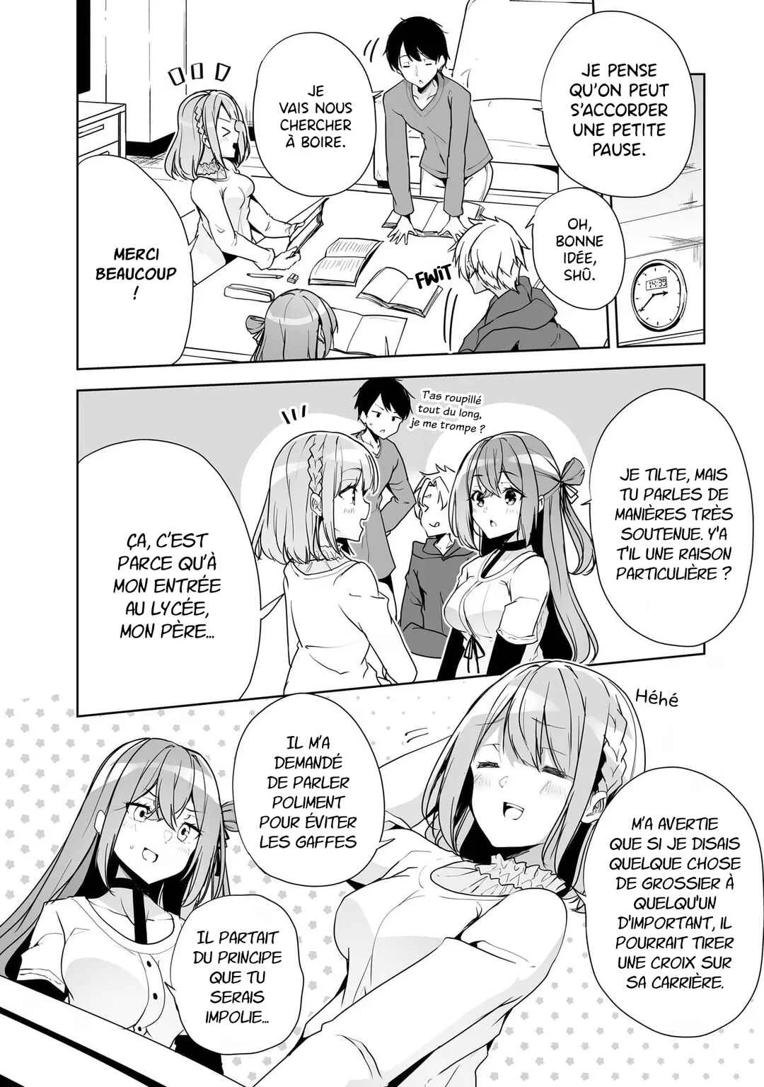 Danshi dato Omotteita Osananajimi tono Shinkon Seikatsu ga Umaku Ikisugiru Ken ni Tsuite Chapitre 4 - Page 15