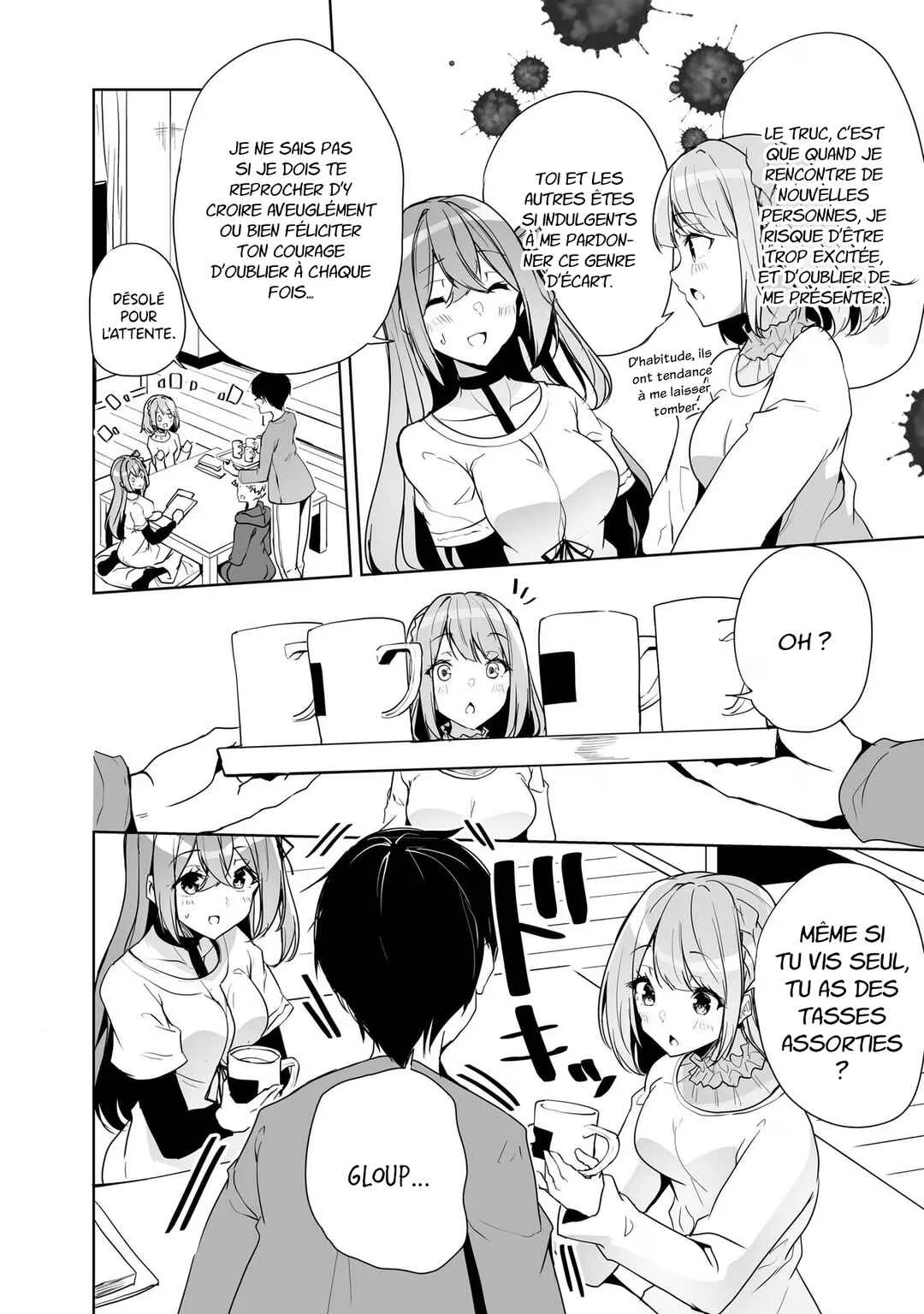 Danshi dato Omotteita Osananajimi tono Shinkon Seikatsu ga Umaku Ikisugiru Ken ni Tsuite Chapitre 4 - Page 17