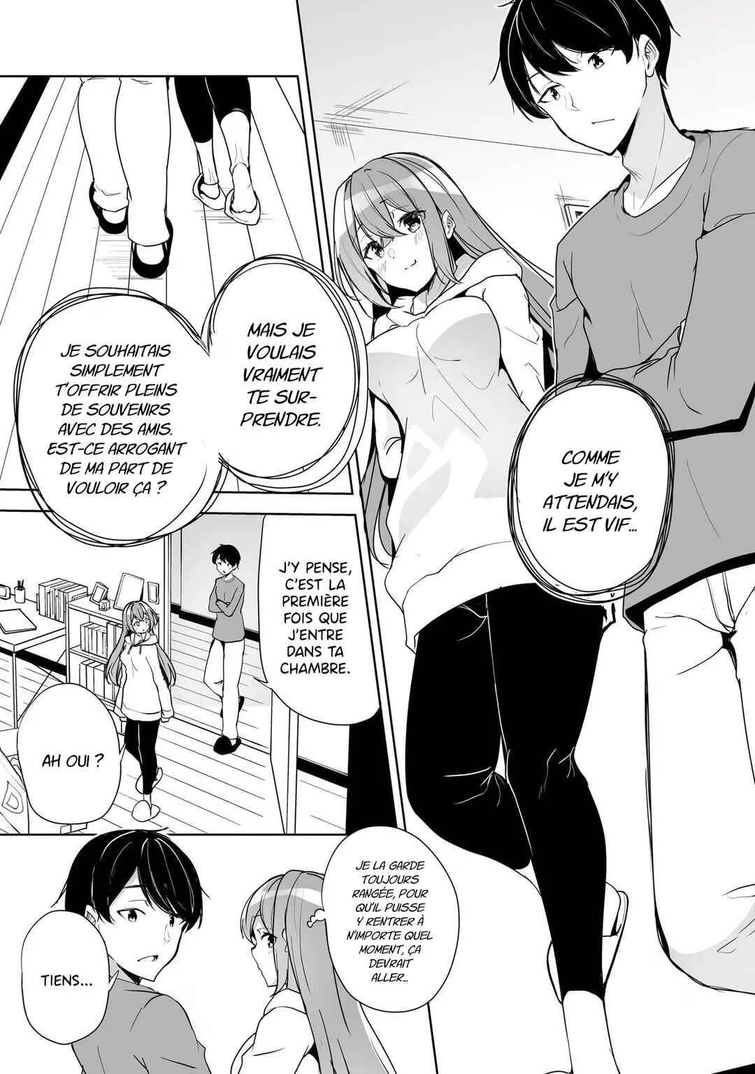 Danshi dato Omotteita Osananajimi tono Shinkon Seikatsu ga Umaku Ikisugiru Ken ni Tsuite Chapitre 4 - Page 22