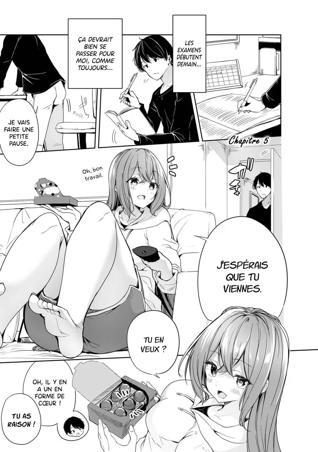 Danshi dato Omotteita Osananajimi tono Shinkon Seikatsu ga Umaku Ikisugiru Ken ni Tsuite Chapitre 5 - Page 2