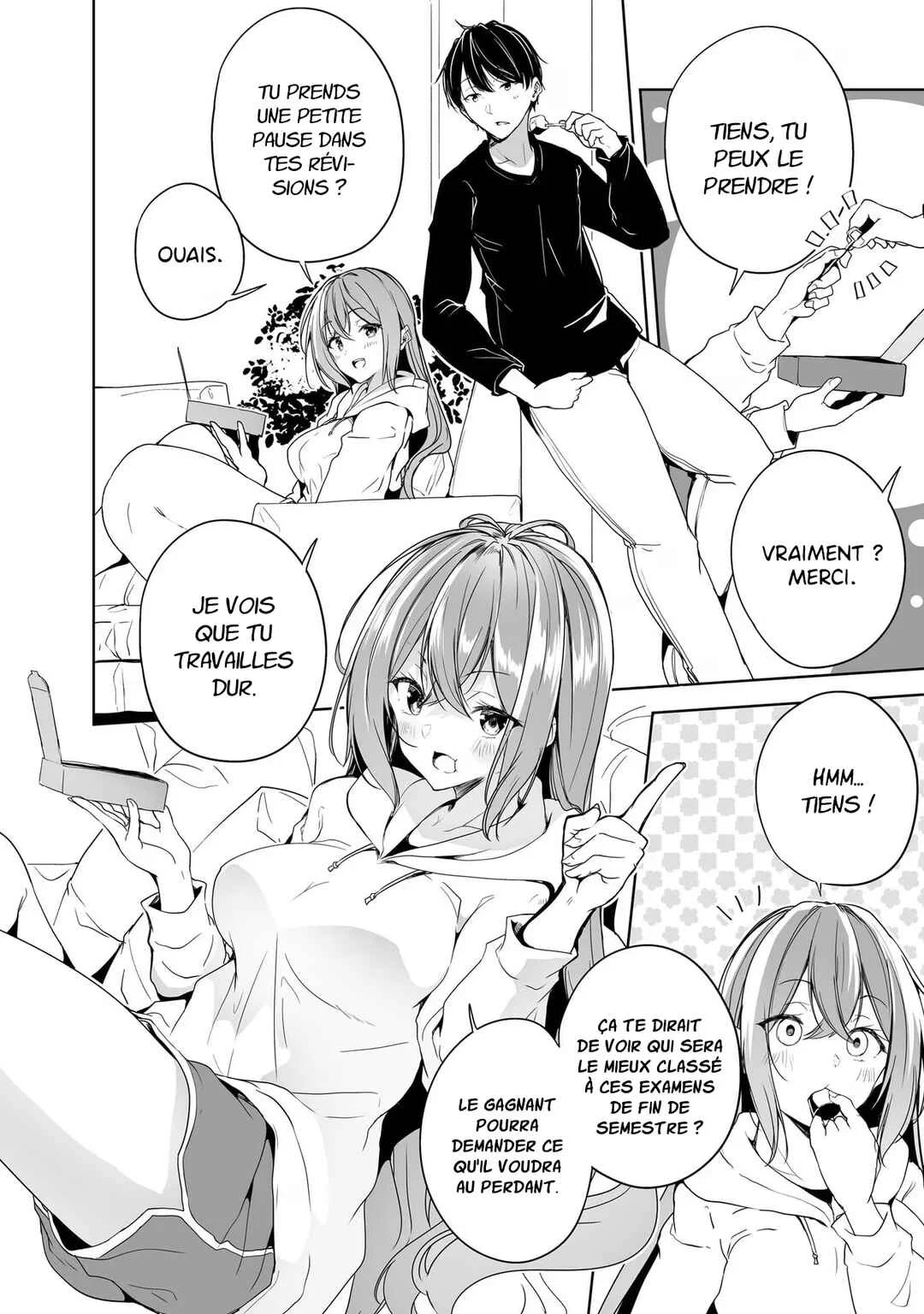 Danshi dato Omotteita Osananajimi tono Shinkon Seikatsu ga Umaku Ikisugiru Ken ni Tsuite Chapitre 5 - Page 3