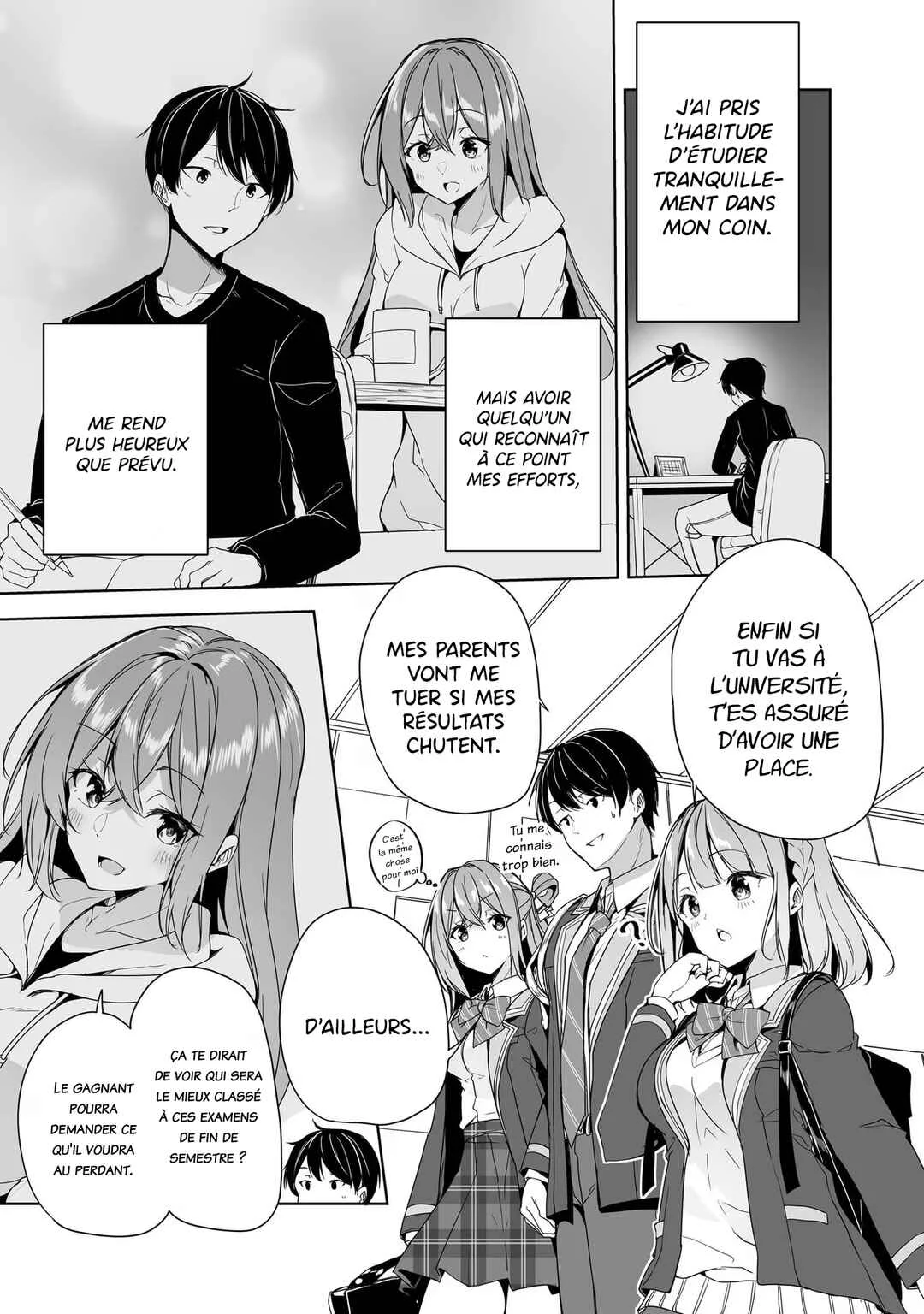 Danshi dato Omotteita Osananajimi tono Shinkon Seikatsu ga Umaku Ikisugiru Ken ni Tsuite Chapitre 5 - Page 14
