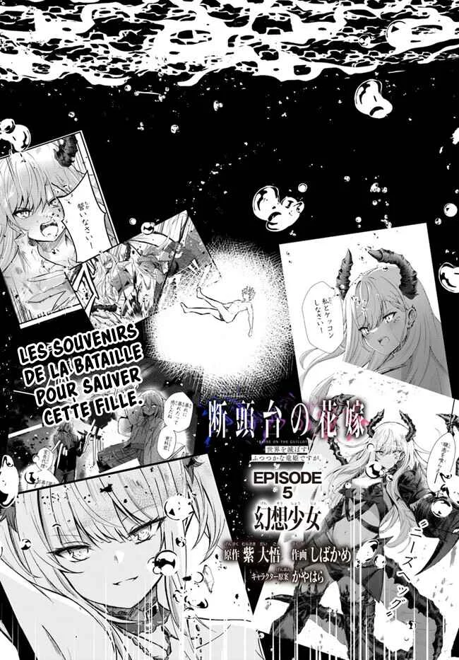 Dantoudai no Hanayome: Sekai o Horobosu Futsutsuka na Watashi desuga. Chapitre 5 - Page 2