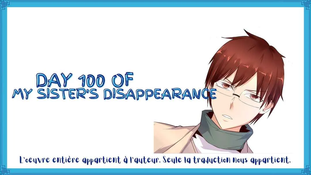 Day 100 of My Sister's Disappearance Chapitre 2 - Page 2