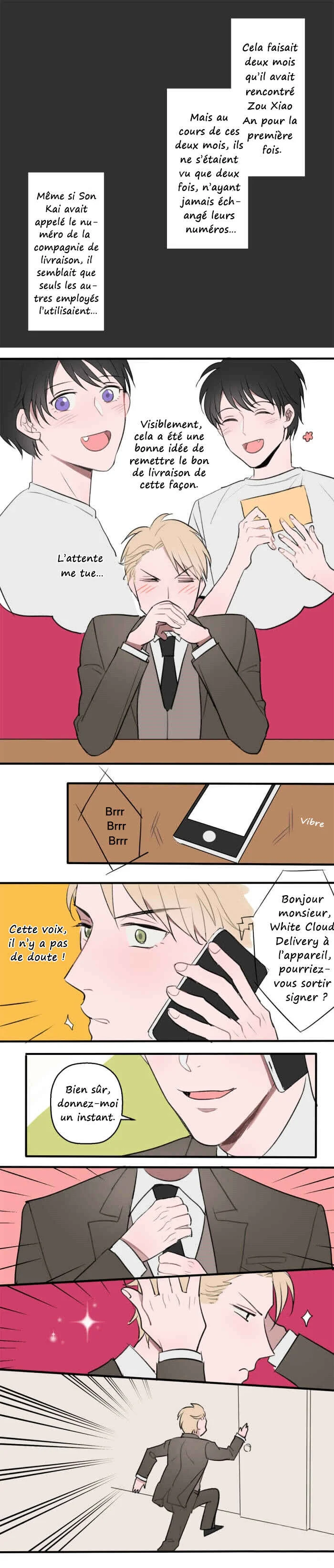 Delivery Boy Debacle Chapitre 2: Voici Mon Numéro - Page 2