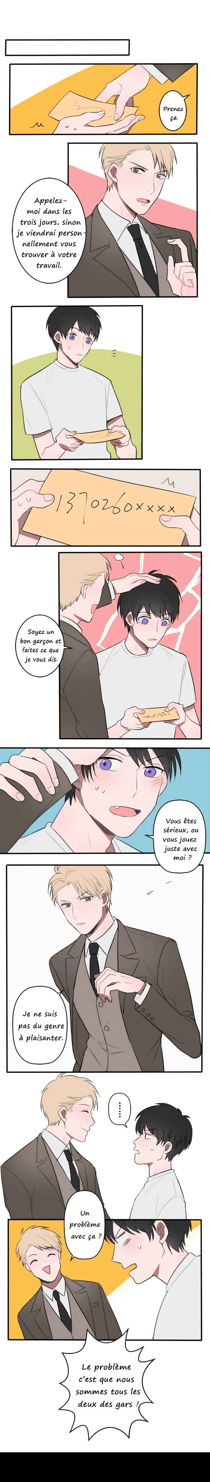 Delivery Boy Debacle Chapitre 2: Voici Mon Numéro - Page 4