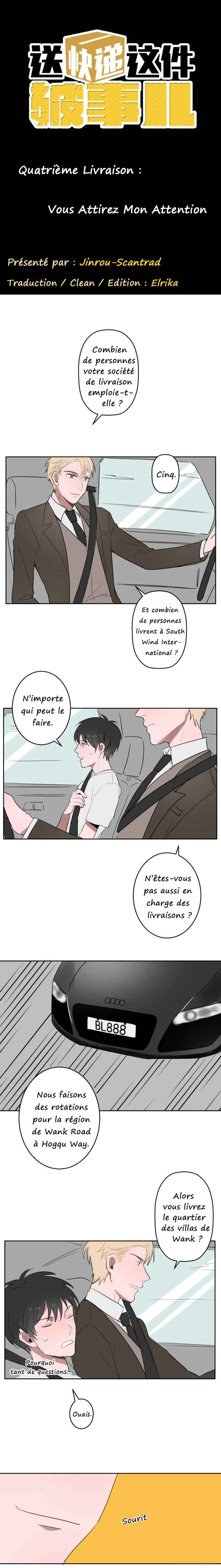 Delivery Boy Debacle Chapitre 4: Vous Attirez Mon Attention - Page 1