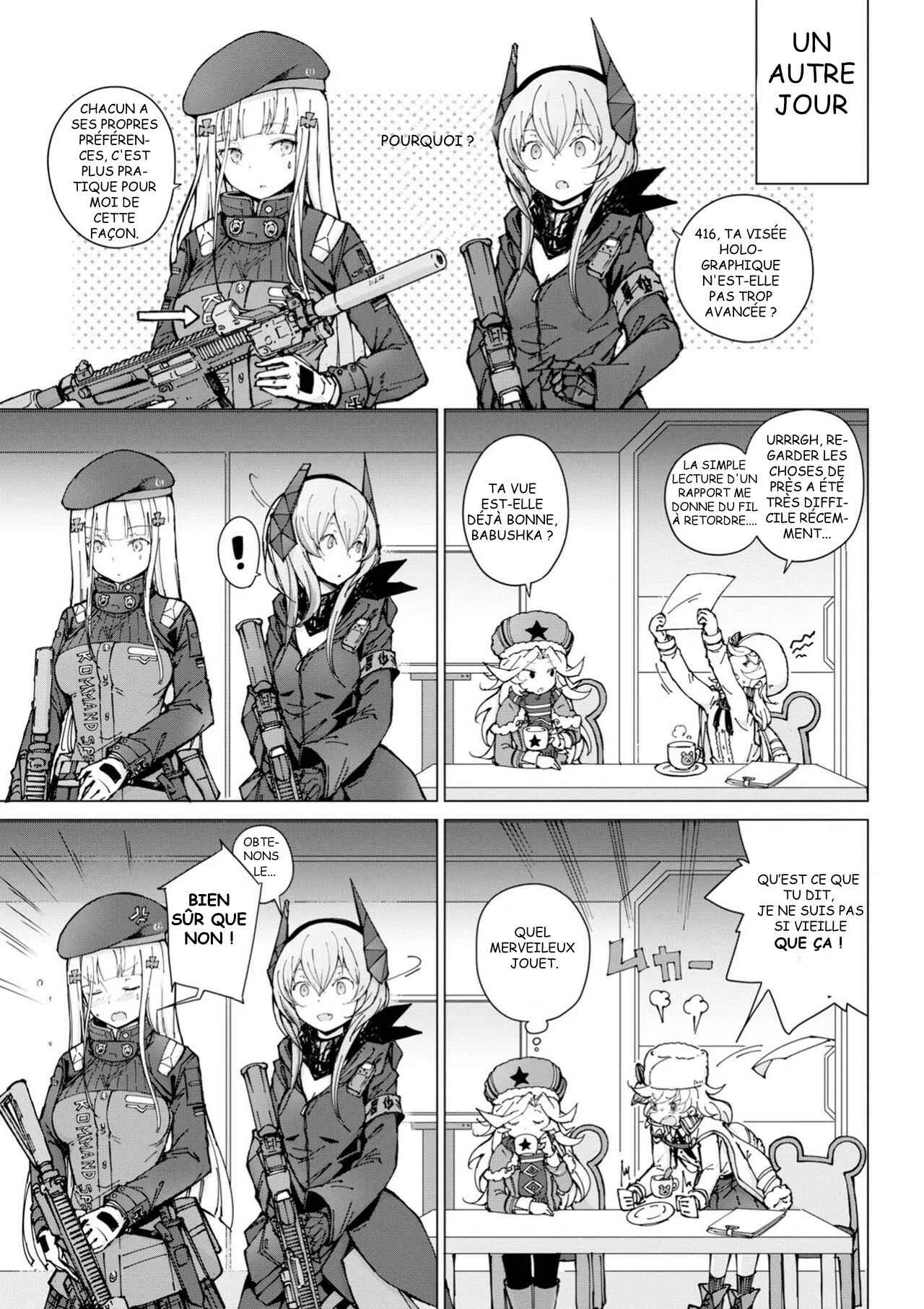 Dolls' Frontline Dengeki Comic Anthology Chapitre 1: Mon adjudante est ma Babushka! - Page 11