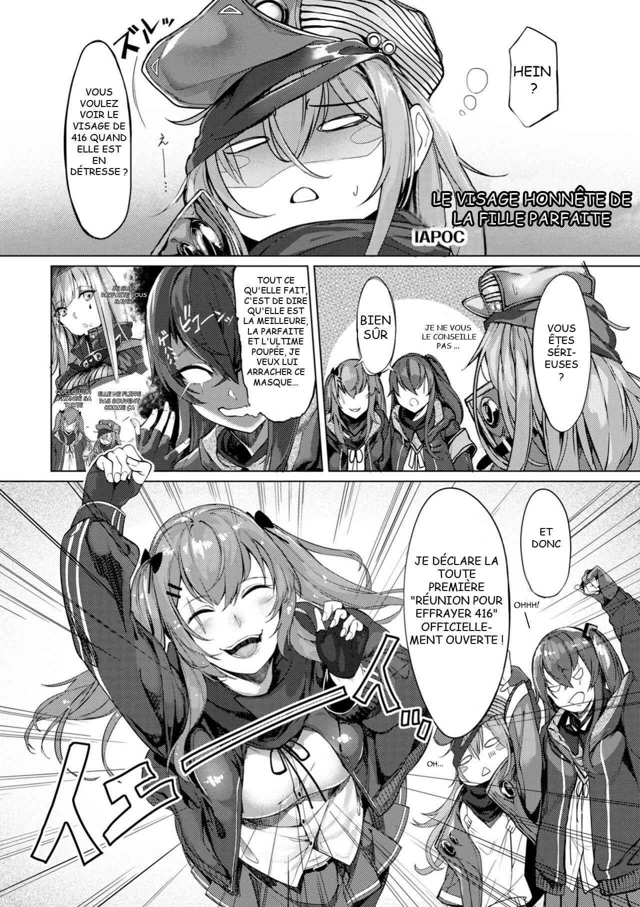 Dolls' Frontline Dengeki Comic Anthology Chapitre 2: Le visage honnête de la fille parfaite - Page 1
