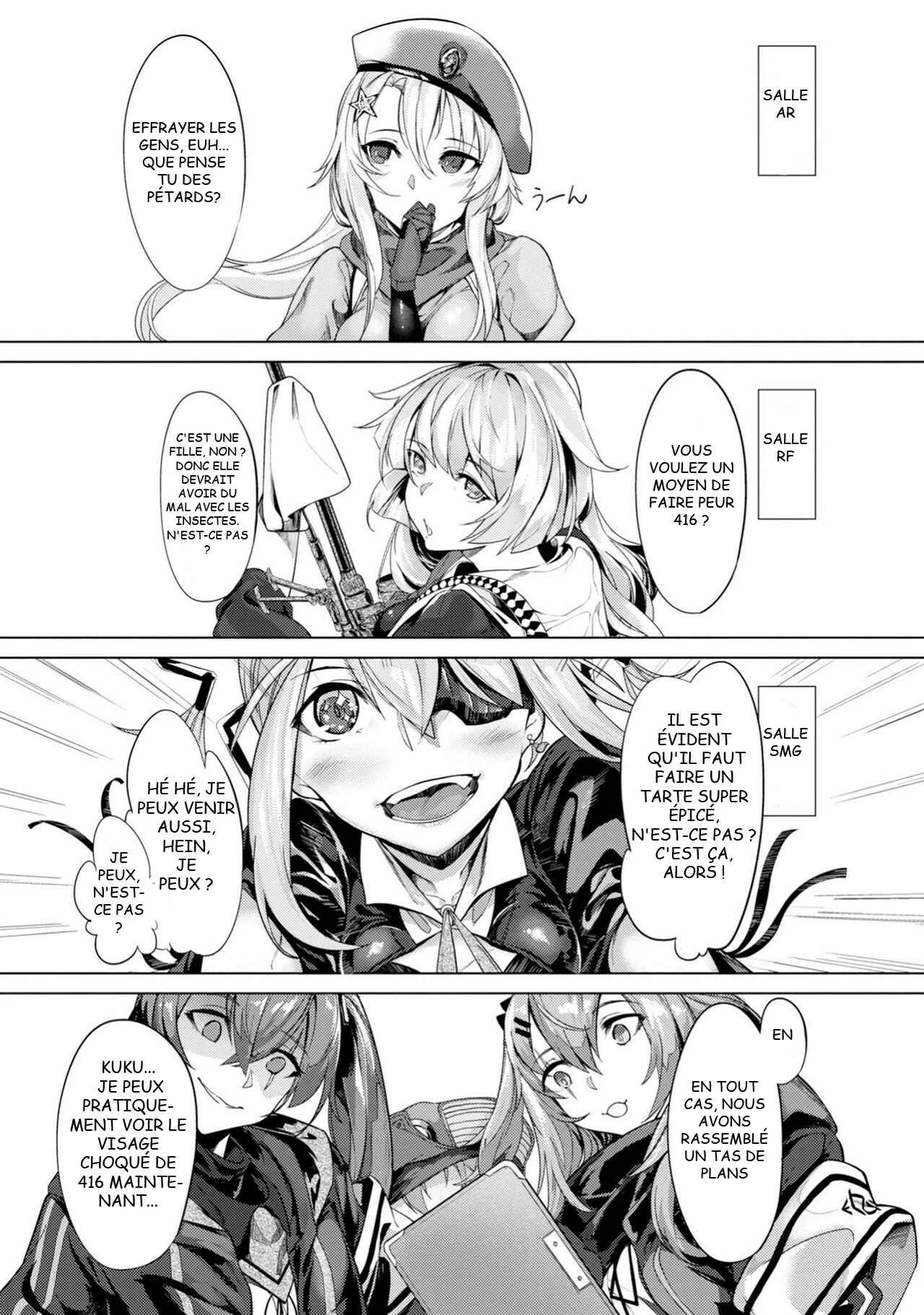 Dolls' Frontline Dengeki Comic Anthology Chapitre 2: Le visage honnête de la fille parfaite - Page 3