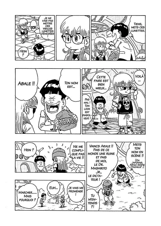 Dr. Slump Special: Dr. Mashirito and Abale-chan Chapitre 1: Dr. Slump: Dr. Mashirito and Abale-chan - Page 6