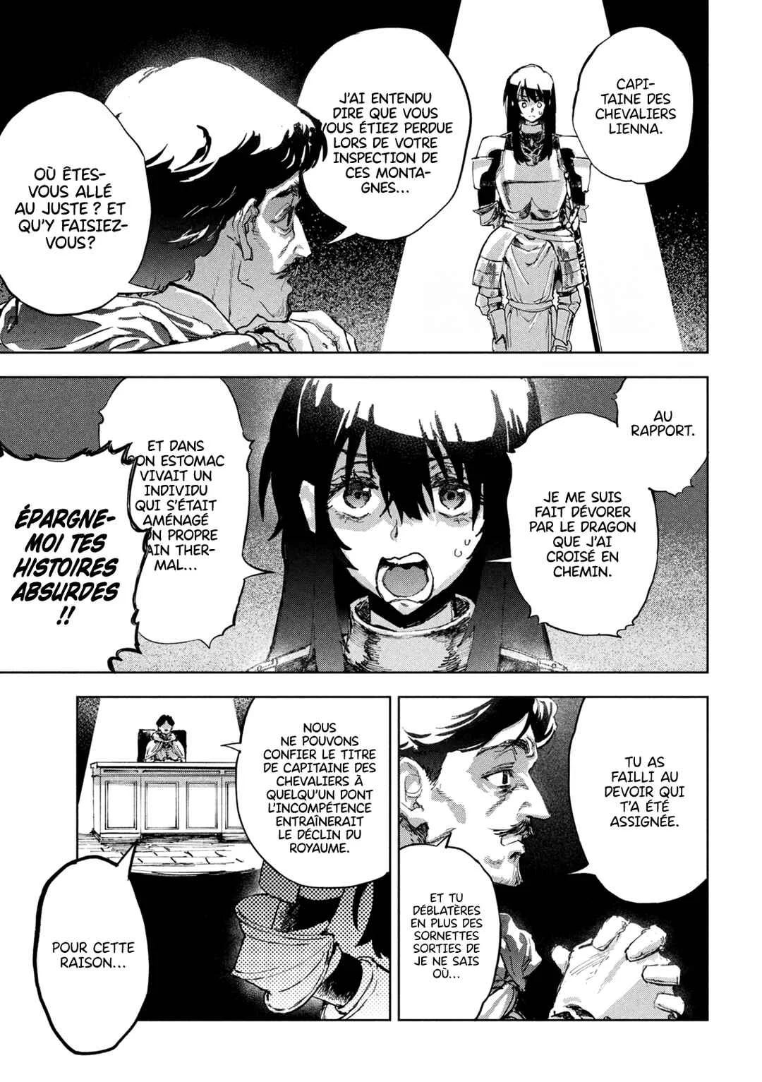 Dragon no I de Oyasumi Chapitre 4: Mes jours de congés sans armure - Page 1