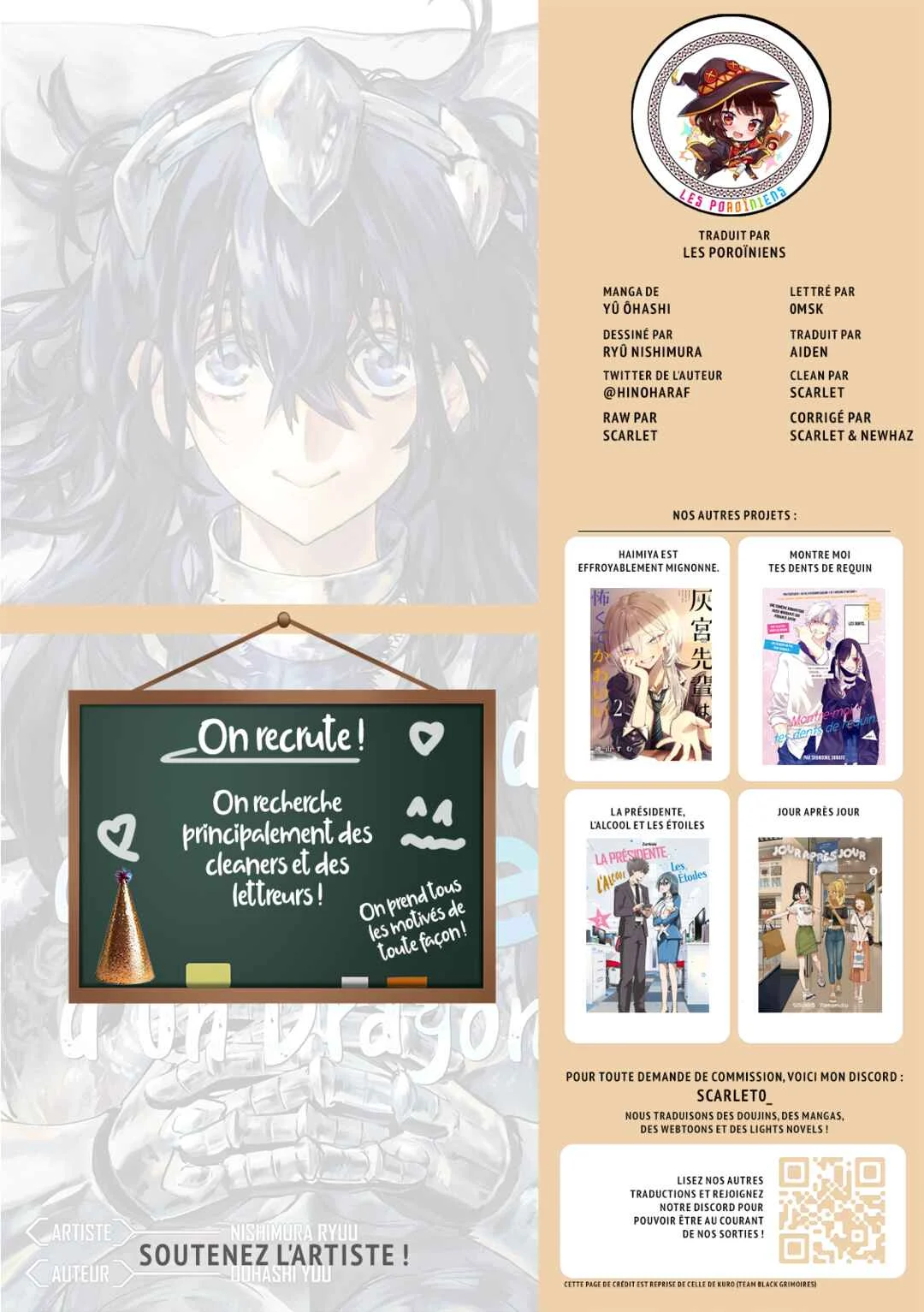 Dragon no I de Oyasumi Chapitre 4: Mes jours de congés sans armure - Page 36