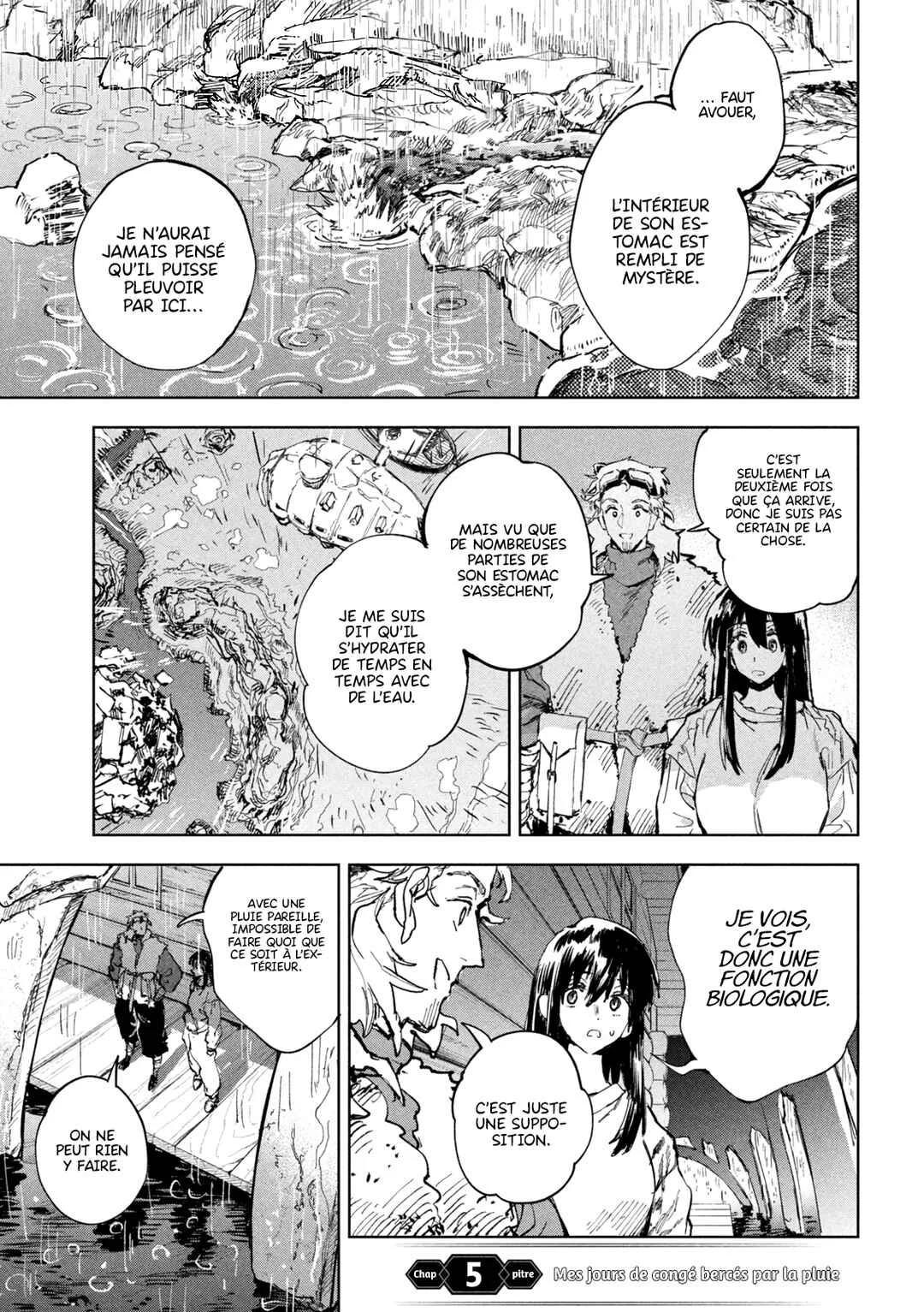 Dragon no I de Oyasumi Chapitre 5: Mes jours de congé bercés par la pluie - Page 1