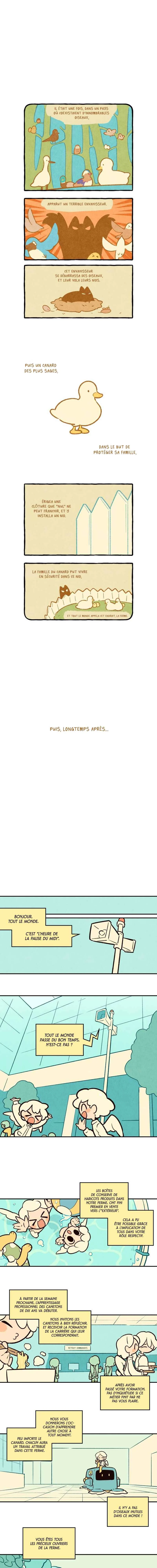Duck in the Clouds Chapitre 1: Le canard sorti de la ferme - Page 2