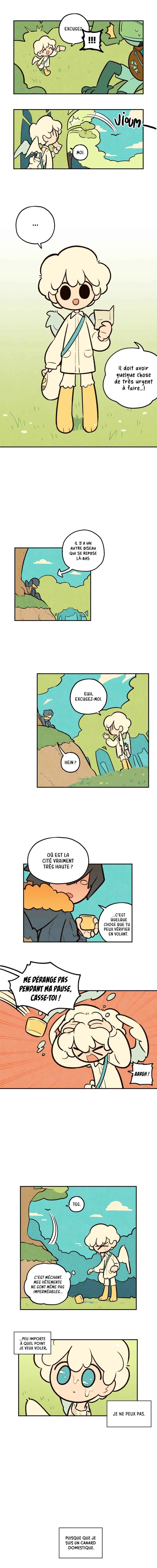 Duck in the Clouds Chapitre 1: Le canard sorti de la ferme - Page 8
