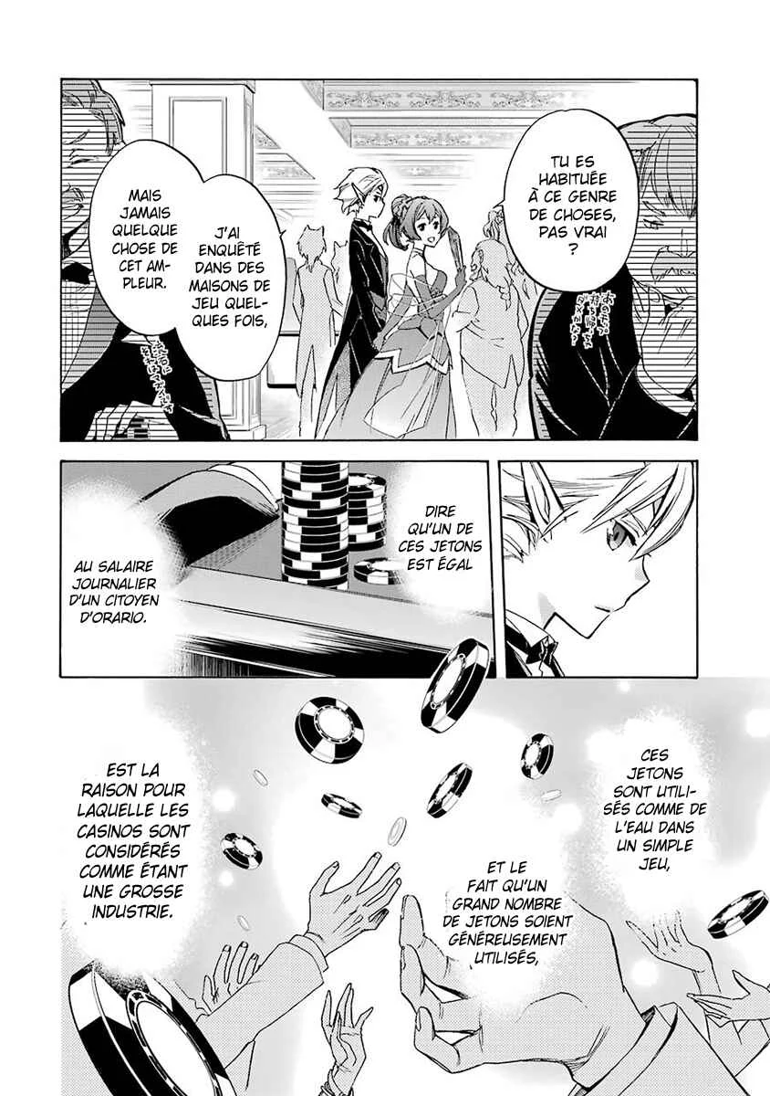 Dungeon ni Deai o Motomeru no wa Machigatteiru Darou ka: Familia Chronicle—Episode Ryuu Chapitre 2: Grand Casino - Page 38
