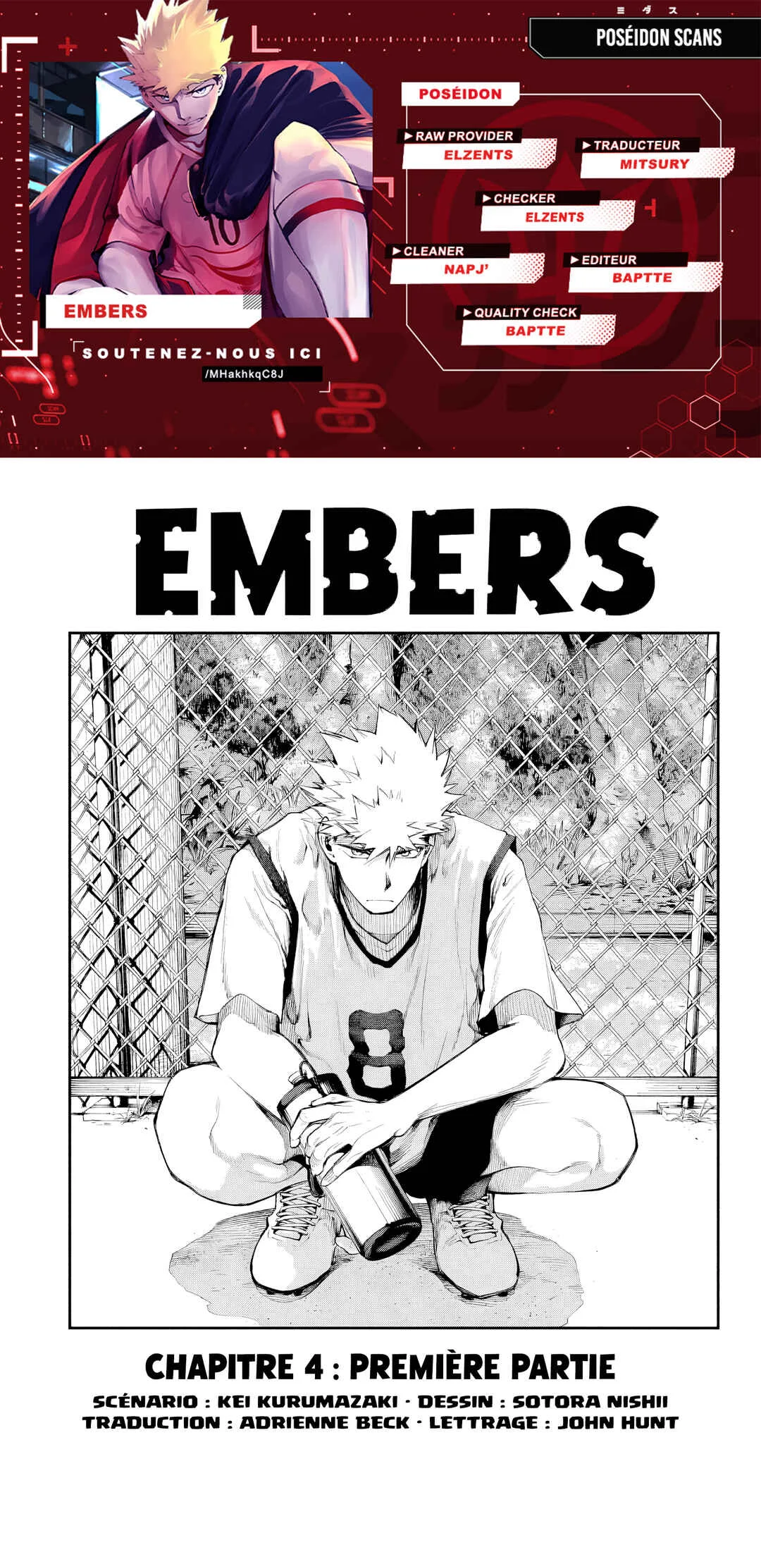Embers Chapitre 4 - Page 1