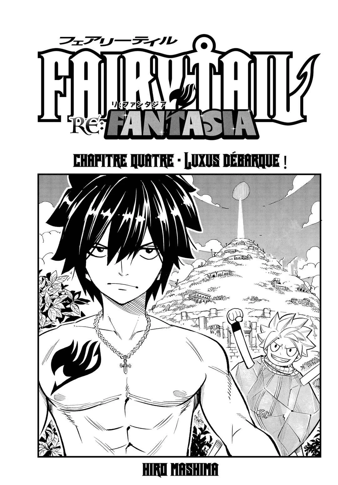 FAIRY TAIL Re:Fantasia Chapitre 4: Luxus débarque ! - Page 1