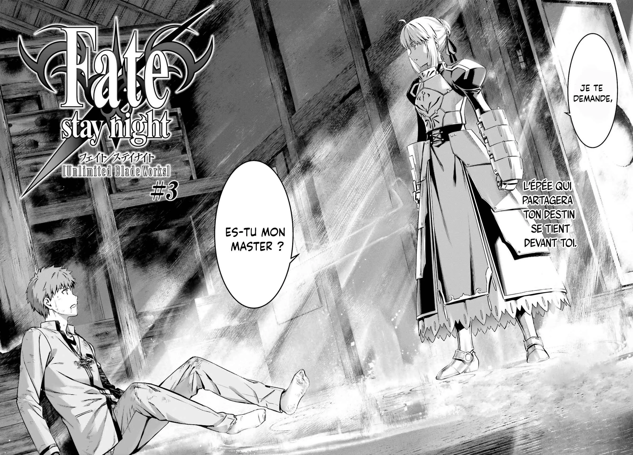 Fate/stay night [Unlimited Blade Works] Chapitre 3 - Page 5