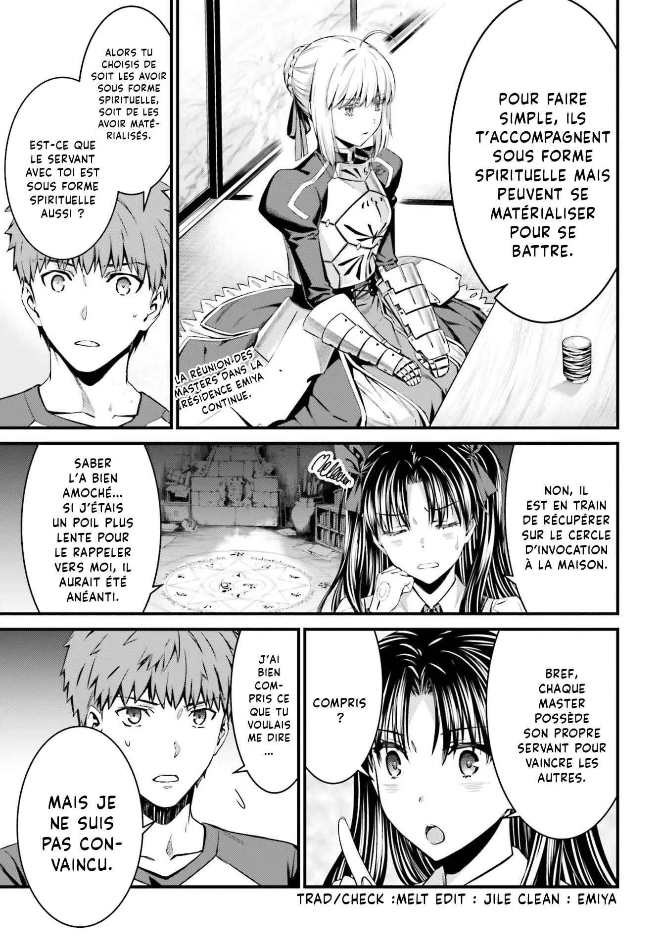 Fate/stay night [Unlimited Blade Works] Chapitre 4 - Page 1