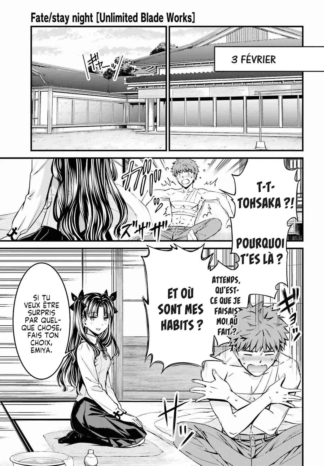 Fate/stay night [Unlimited Blade Works] Chapitre 9 - Page 1