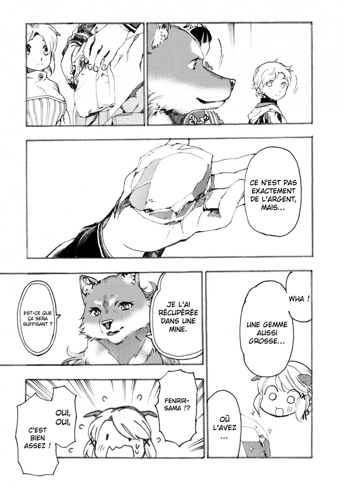 Fenrir Kaa-san to attaka Gohan@COMIC Chapitre 4.2 - Page 8