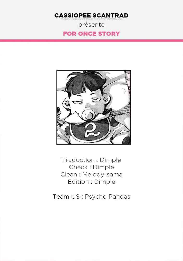 For once story Chapitre 1: Oneshot - Page 1