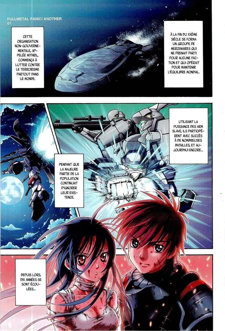 Full Metal Panic! Another Chapitre 1: Comme un défi insurmontable - Page 3
