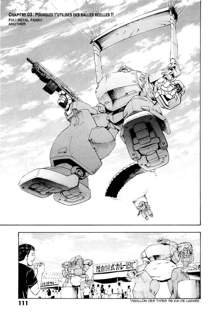 Full Metal Panic! Another Chapitre 3: Pourquoi t'utilises des balles réelles ?! - Page 2